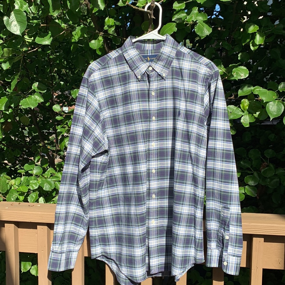 Ralph Lauren Men's Plaid  Shirt.